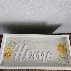 OUR HOME WALL HANGING MEASURES